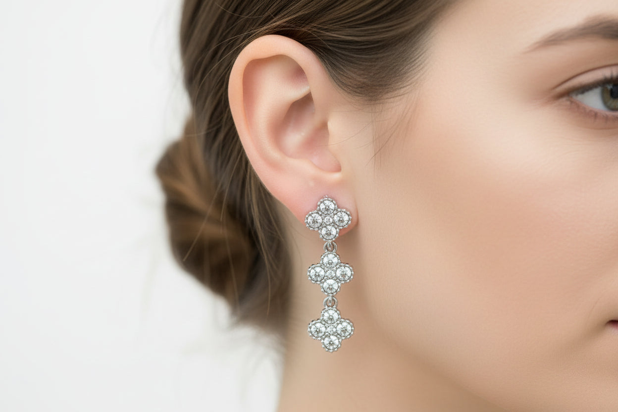 Boucles Princesse Argent